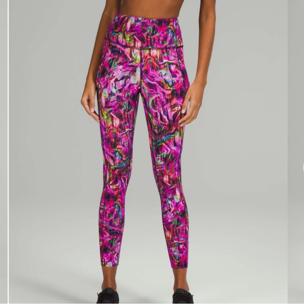 Lululemon Fast and Free High Rise Tight 25” Nulux
